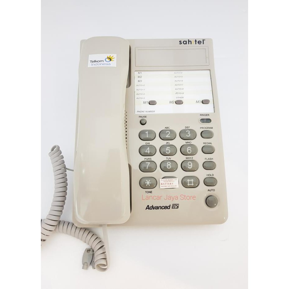 Telephone Rumah Sahitel S-71 Garansi Resmi 1 Tahun Sahitel - Putih