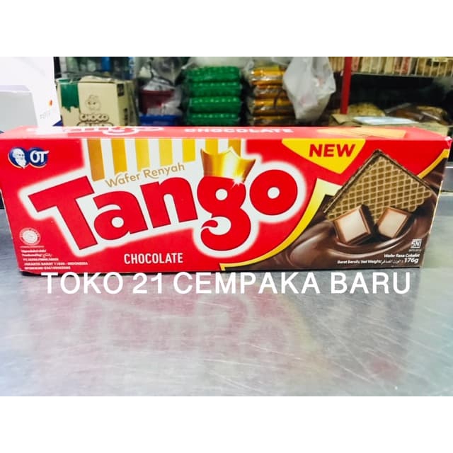 

Tango Wafer Rasa Cokelat 133 gram | Wafers Chocolate Coklat Tango 133gram