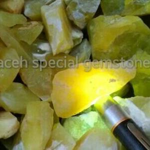 Ready oke] bongkahan batu giok belimbing aceh per 250 gr