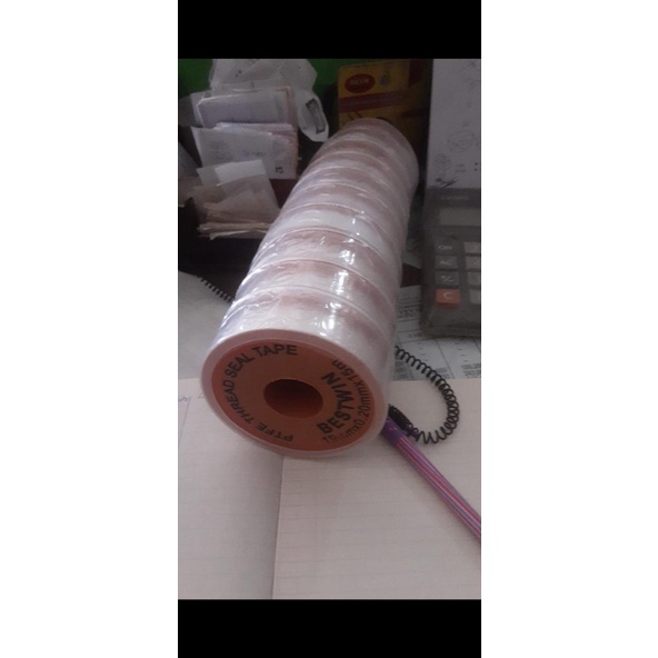 Seal Tape Jumbo 15Meter Seltip isolasi kran isolasi pipa Merk Bestwin