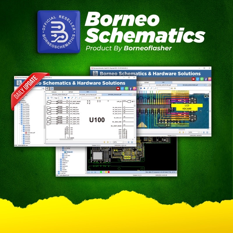 BorneoSkematik 1 akun untuk 2pc harga Hemat