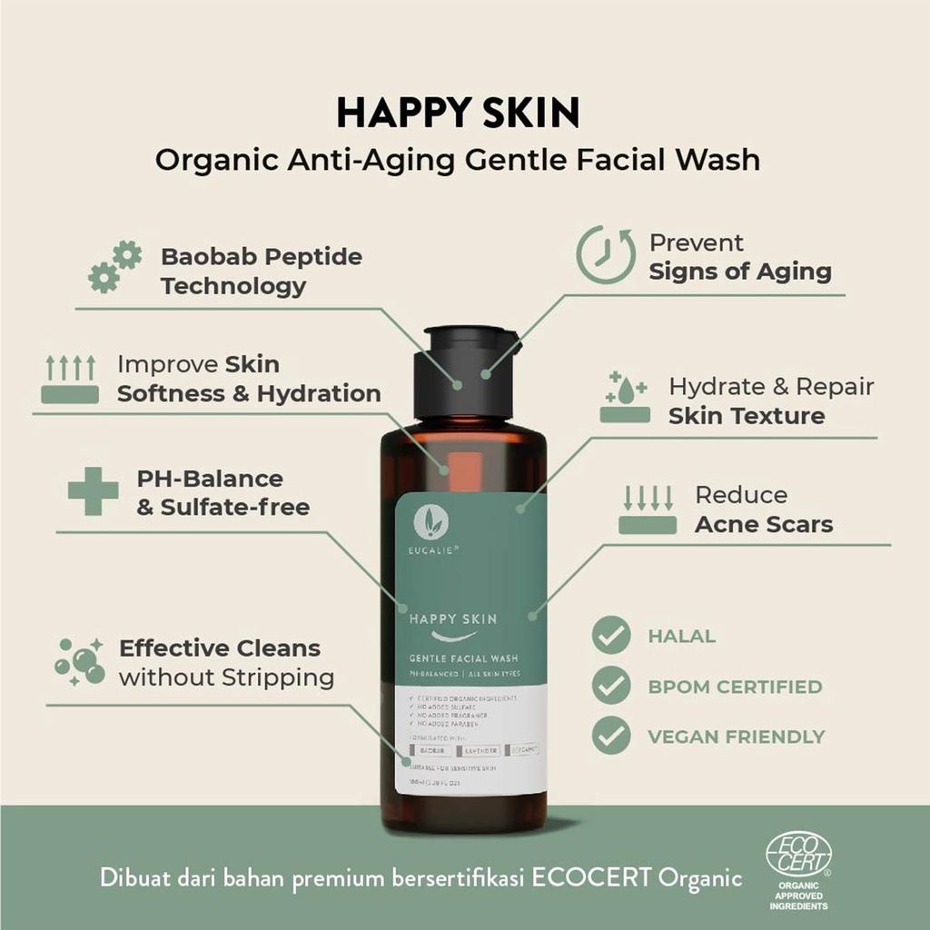 Eucalie Gentle Facial Wash 100 ml