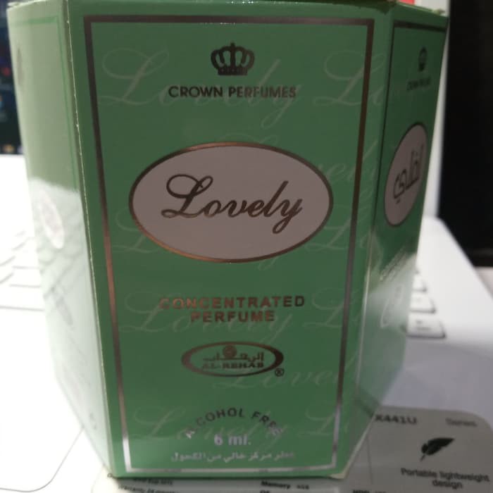 Parfum Al Rehab Lovely 6ml Roll on import from saudi arabia