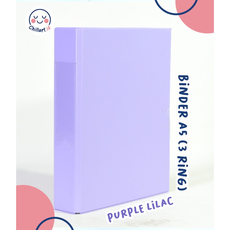 

[chillart.id] Binder A5 | 3 Ring PASTEL COLOUR (25mm)