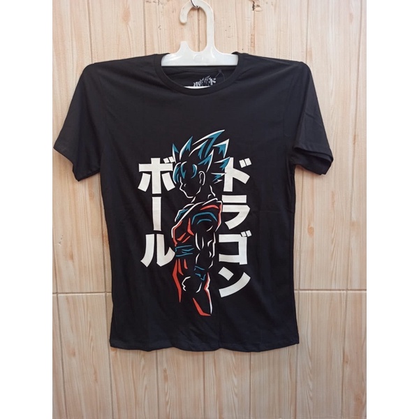 Kaos oblong dragon ball son goku SIZE L hitam murah