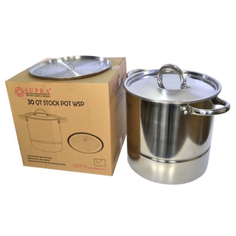 Panci kukus supra stainless stockpot