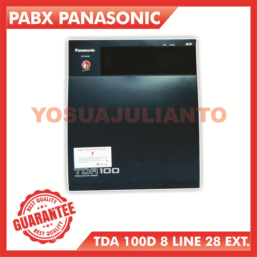 Cessing PABX PANASONIC KX-TDA 100D