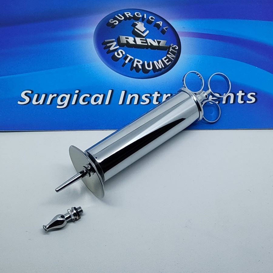 Reiner Ear syringe with Tip and Shield - Renz Instruments