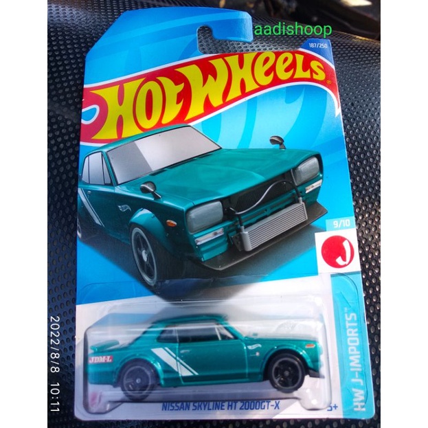 Hot wheels Nissan skyline HT 2000GT-X