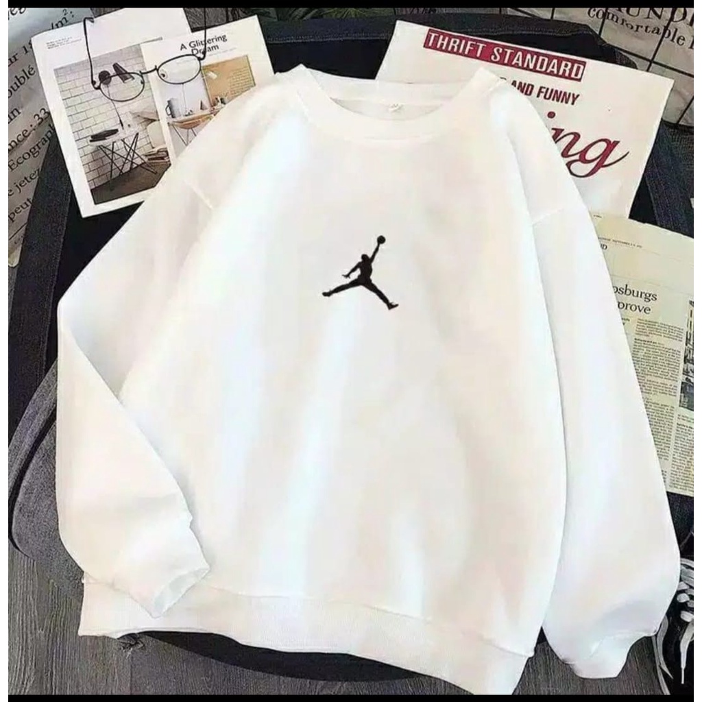 Jordan Sweater Oblong Unisex Terbaru - Sweater Crewneck - Sweater Atasan Wanita