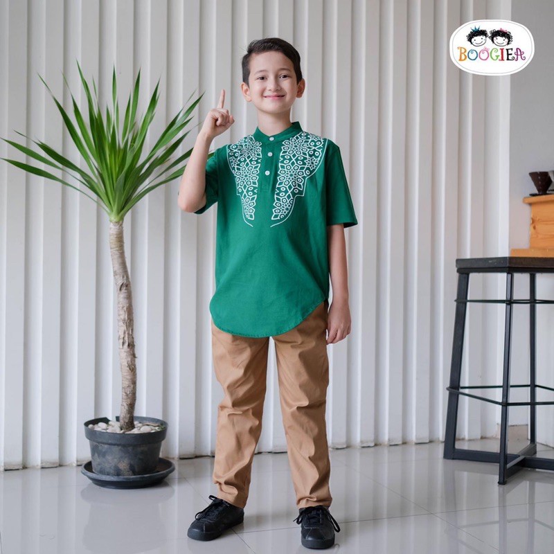 Setelan Anak Set Dress Set Koko Ramadhan Boogiea