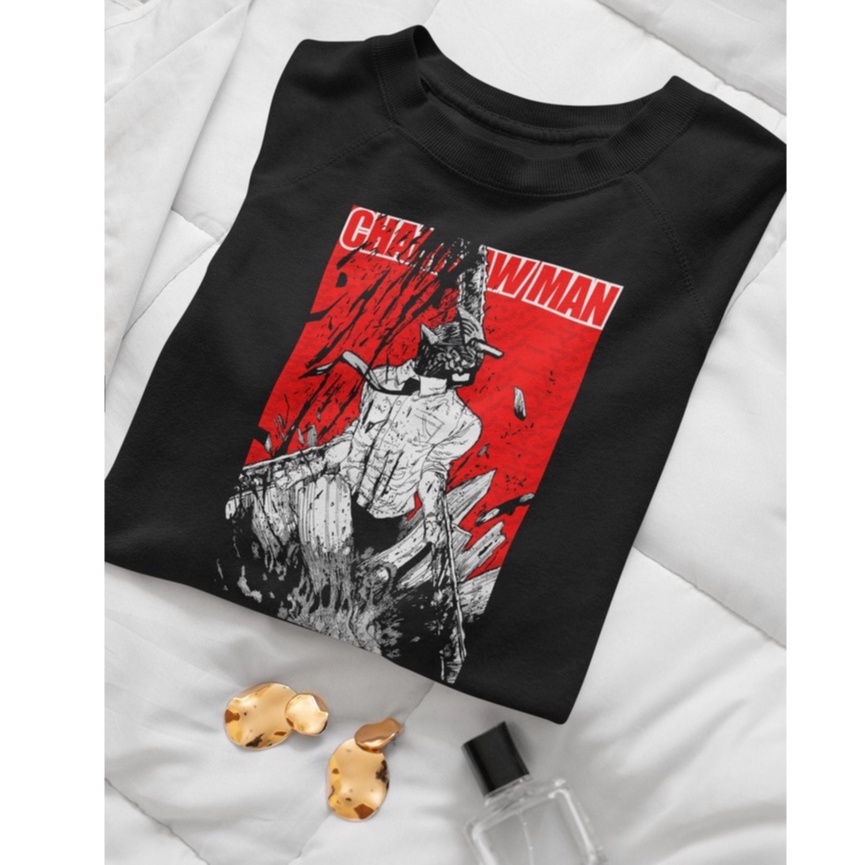 Crewneck the Chenso Man Chainsaw Man Anime Manga Premium Unisex