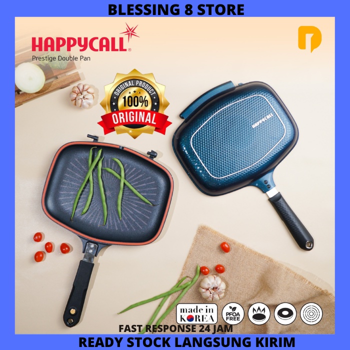 Happycall Prestige Double Pan Original Wajan Happy Call Asli