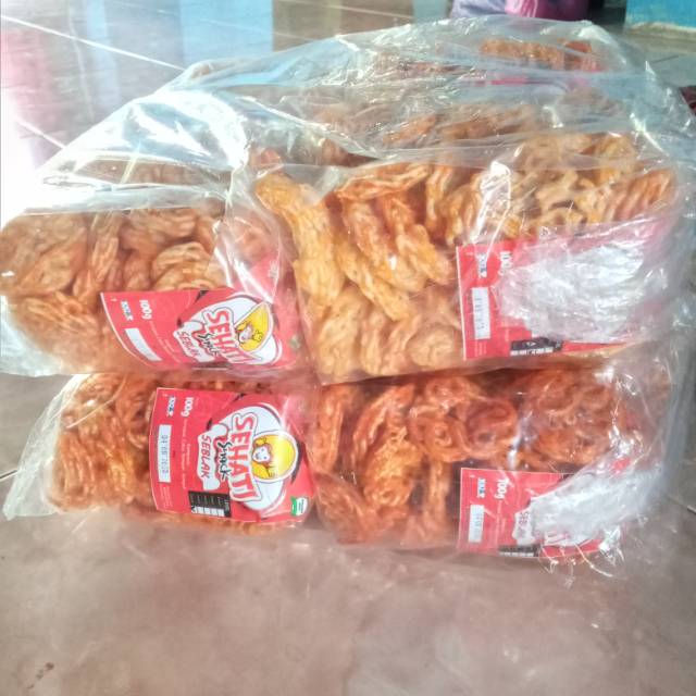 

Krupuk seblak sehati