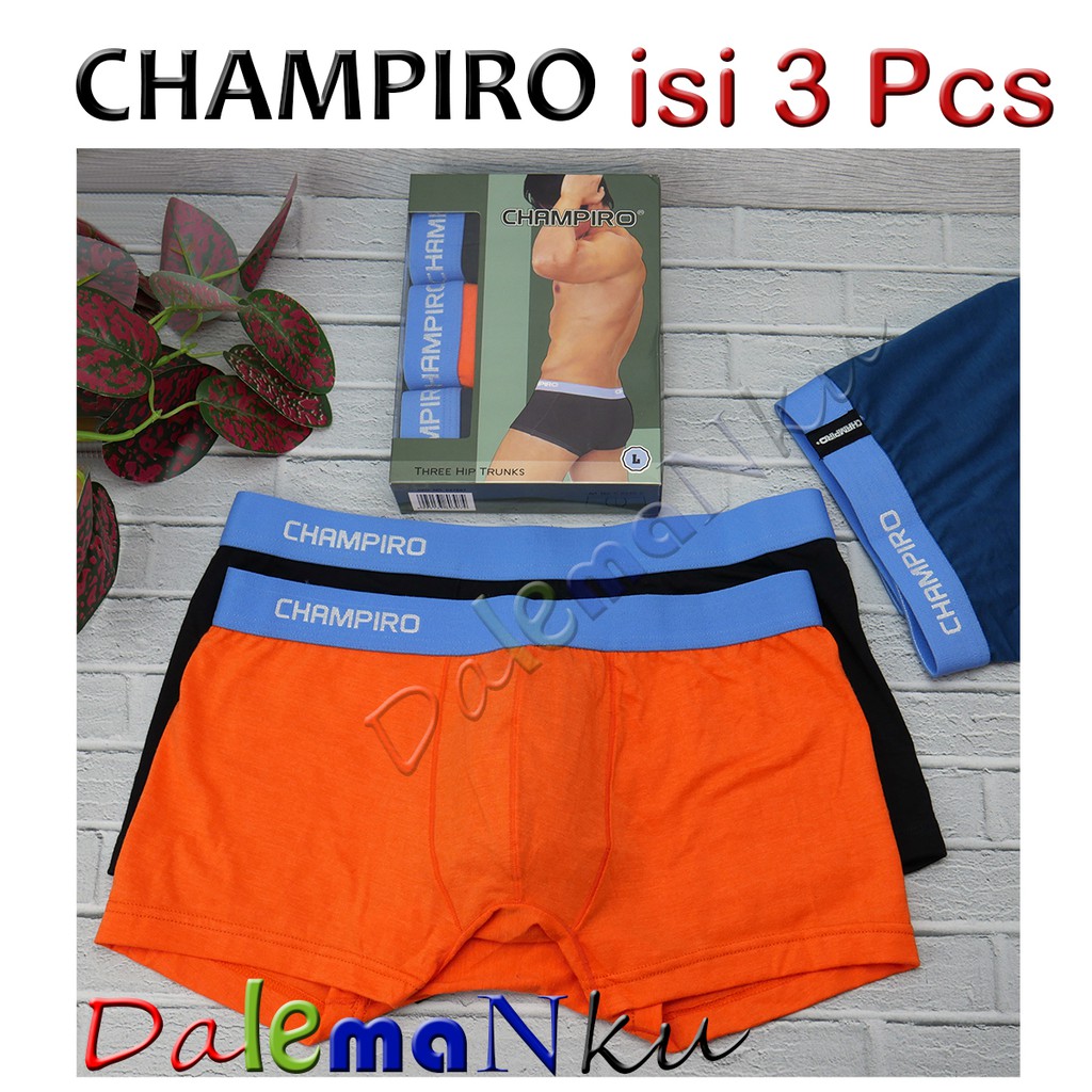 3 Helai Champiro Boxer HIP TRUNKS