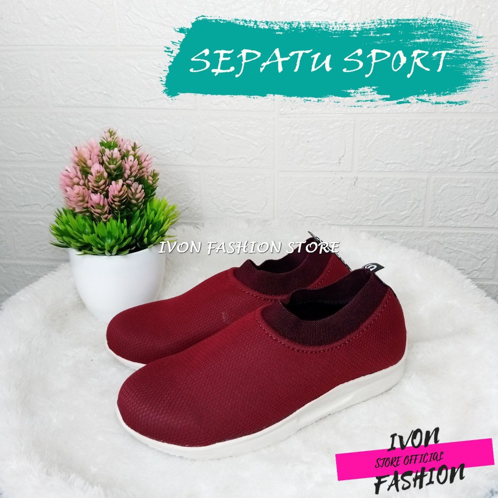 SEPATU SPORT SLIP ON  KOREA PRIA DAN WANITA TERBARU MURAH BISA COD