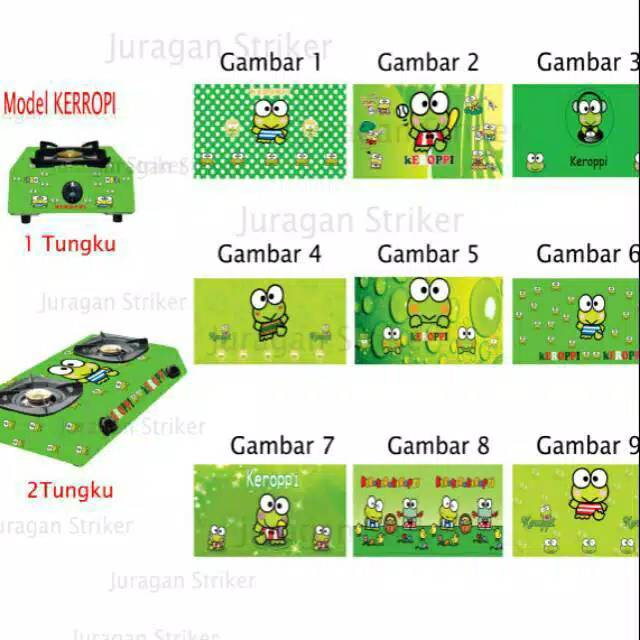 

Sticker kompor keroppi