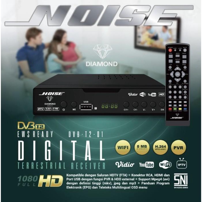 Noise Digital Tv Set Top Box Dvbt 2
