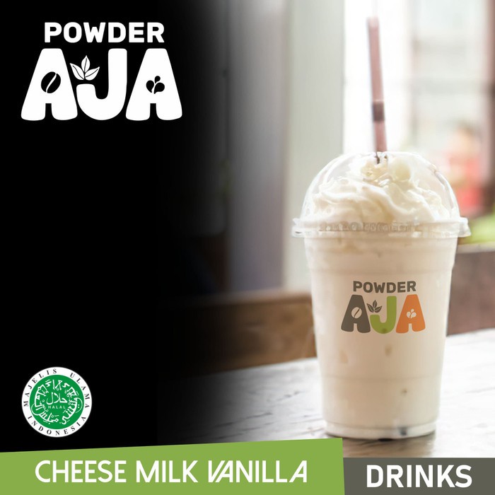 

POWDER AJA - 500GR POWDER DRINK RASA CHEESE MILK VANILLA