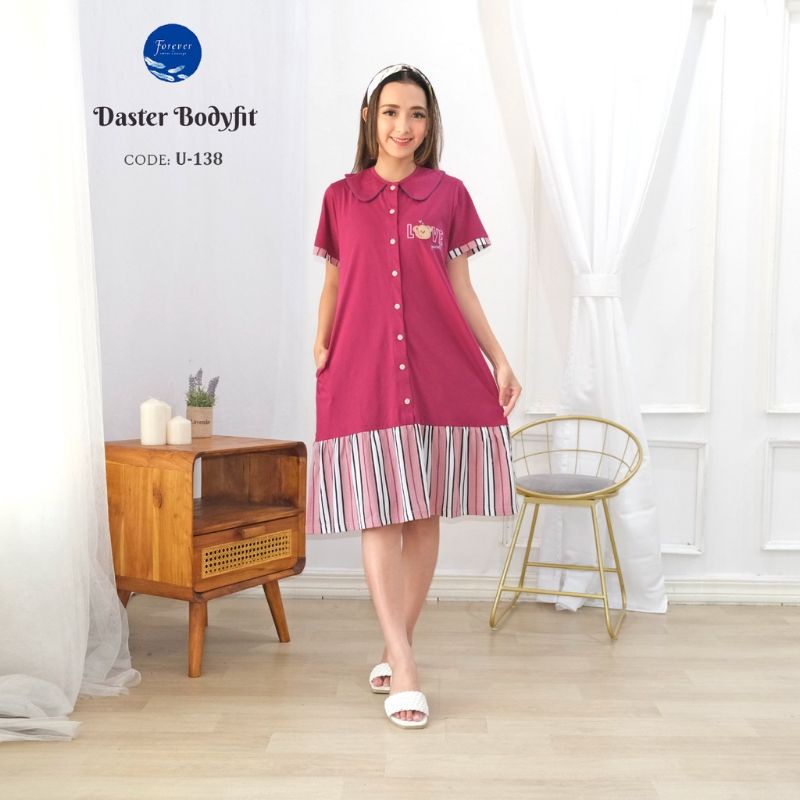 Daster Wanita Home Dress FOREVER SWEET Body fit Bear Sweet  U-138/Baju wanita/katun/daster