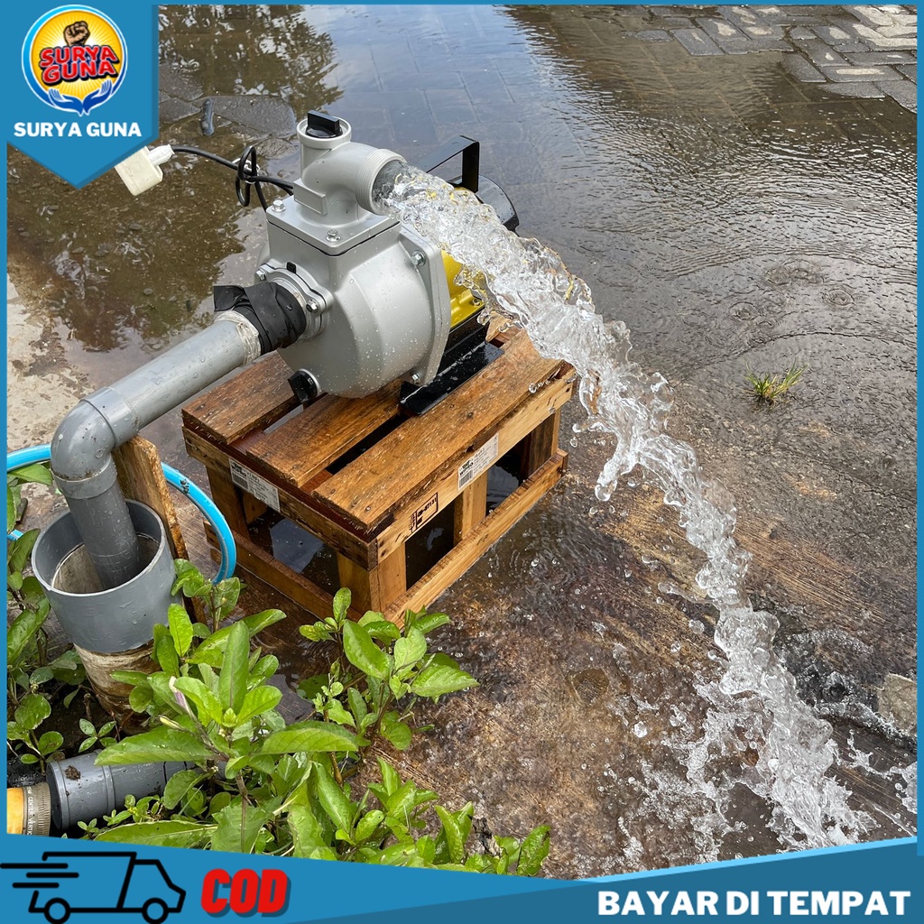 Pompa Air Kolam Modifikasi DSL 300 Pompa Air Keongan Diesel