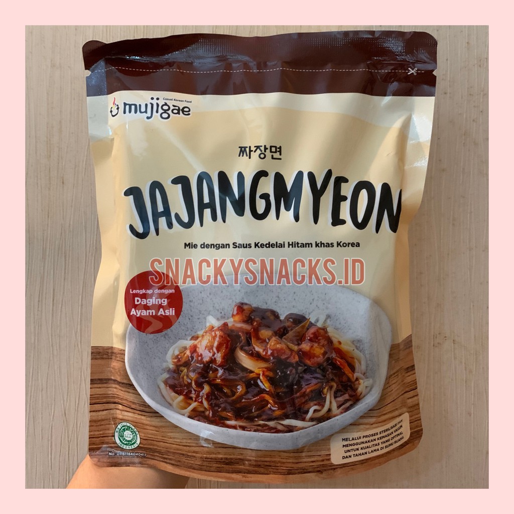 

Jajangmyeon MUJIGAE / Mie saus kedelai hitam Korea / Jjajangmyun / Jjajangmen / Jjajang 330gr