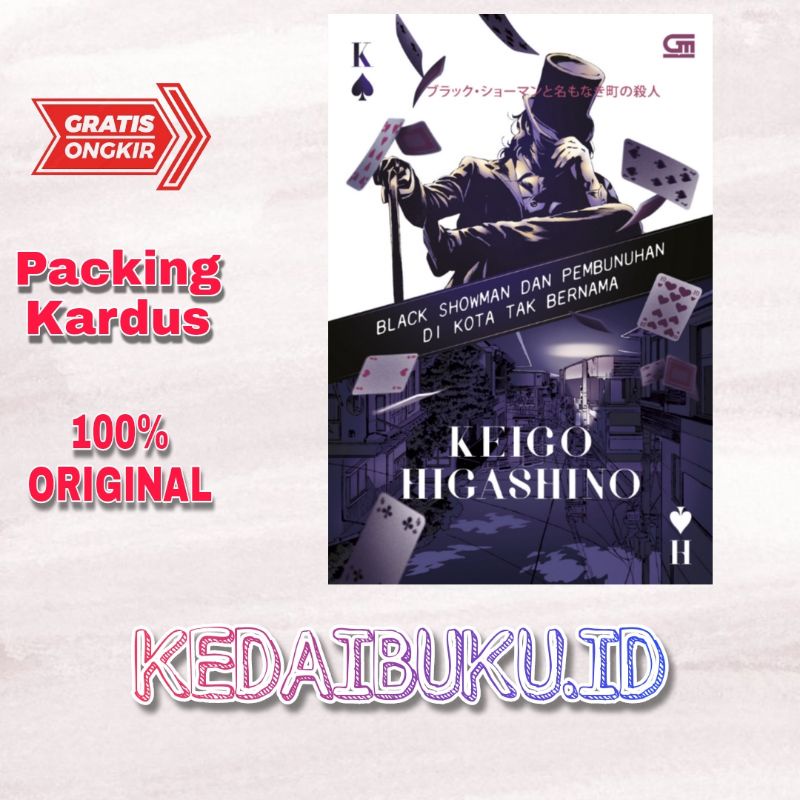 BUKU NOVEL BLACK SHOWMAN KEIGO HIGASHINO ORIGINAL