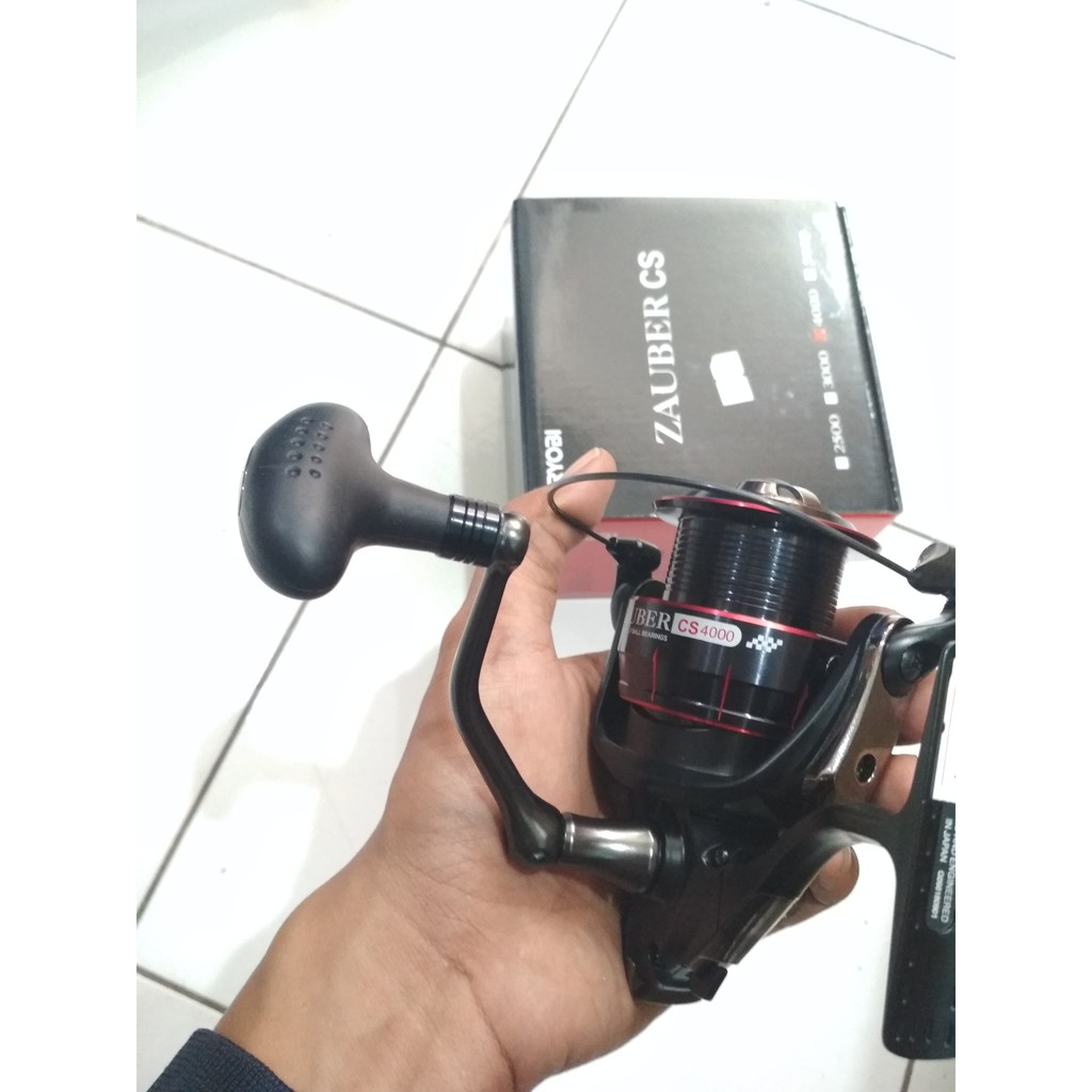 Reel Ryobi Zauber CS 3000 Dan 4000 Long Spool Power Handle 8kg