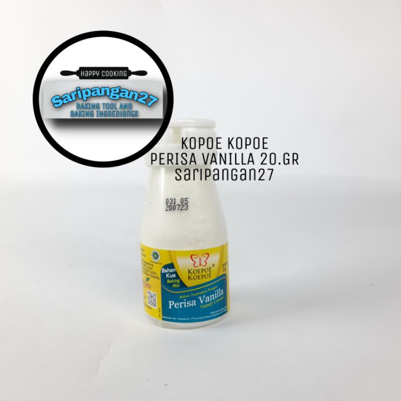 

PERISA VANILLA KOEPOE-KOEPOE 20.gr