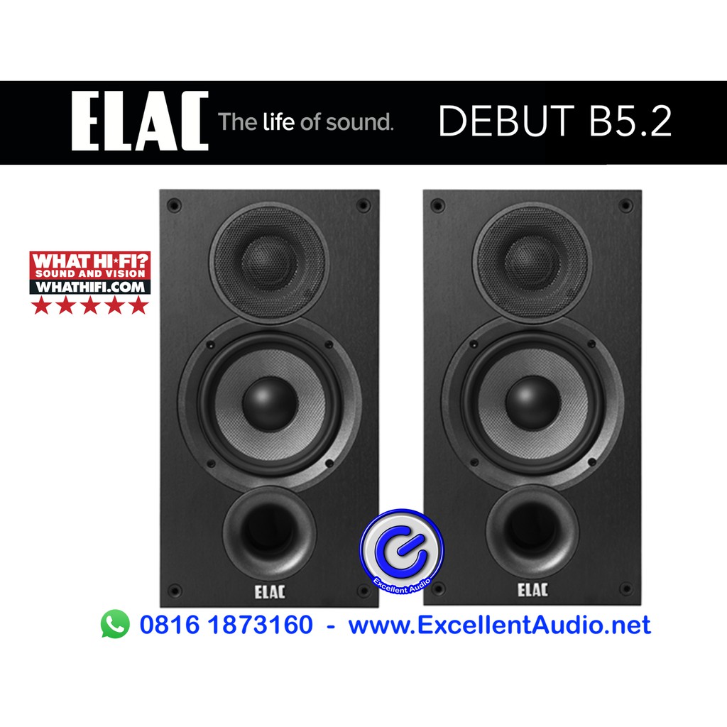 Jual Elac Debut B Pasif Bookshelf Speaker Shopee Indonesia