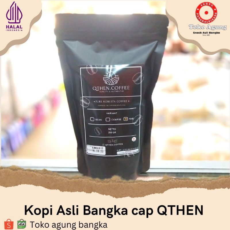 

Kopi Qthen Natural Roasting Bangka 100g