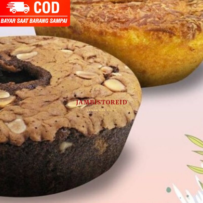 

(JAMBISTOREID) JAMBI LANGSUNG KIRIM Kue Chiffon Cake Coklat Vanila Fresh From The Oven Jambi