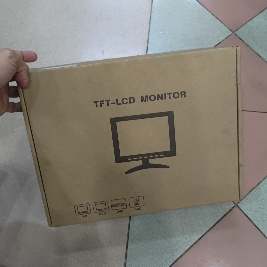 Monitor LCD TFT Kotak Kecil Small 10 inchi VGA HDMI USB BNC G097