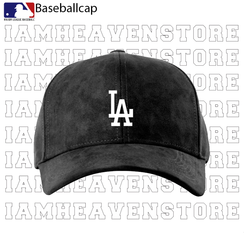 Topi Baseballcap Pria Wanita Terbaru Huruf Inisial Logo MLB Major League Baseball Softball LA P AS B D SF AS SD Yankees Dodgers Red Sox Athletics Padres White Sox NY Warna Hitam