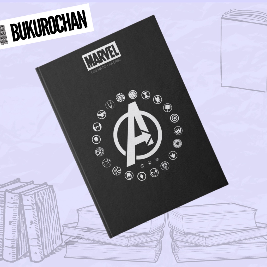 

Notebook Avengers Marvel Cinematic Universe Buku Tulis Hardcover