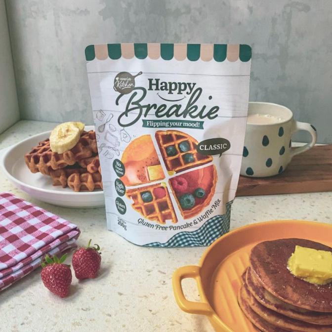 

Happy Breakie Gluten Free Pancake & Waffle Mix - Classic 200gr