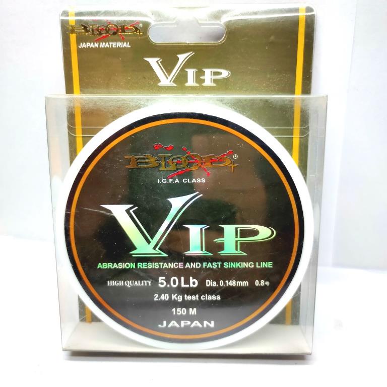 SENAR PANCING BLOOD VIP 5 LB 0.148 MM SUPER BOND POLYMER