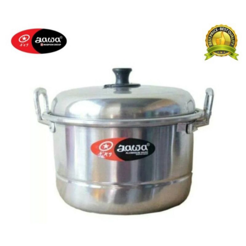 Panci Ekonomi / Dandang / Langseng Serbaguna JAWA [20/22/24/26/28 cm]