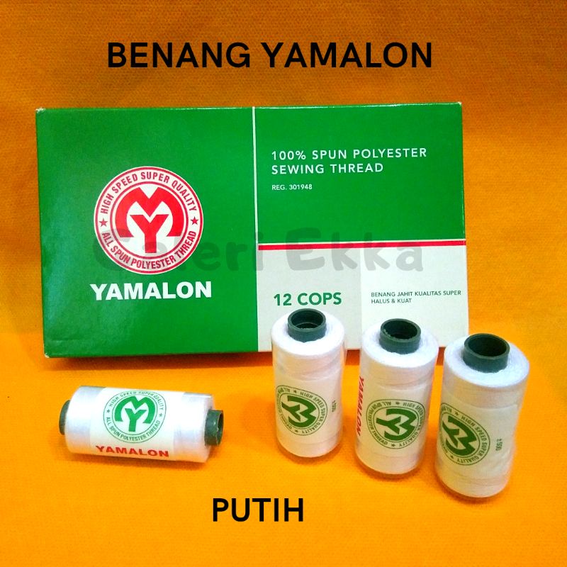 Benang Yamalon Putih / Benang Jahit Putih