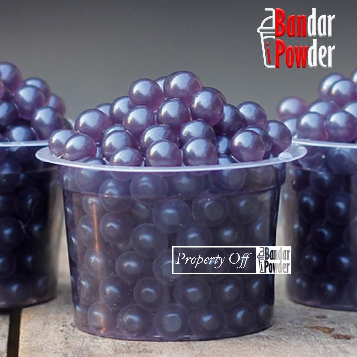 

[✓YJ827> Popping Boba Blackcurrant 500gr - Poping Boba Lokal Halal - Bandar Powder