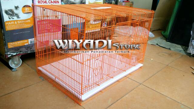 Kandang Kucing Besi Lipat Besar P60 K22