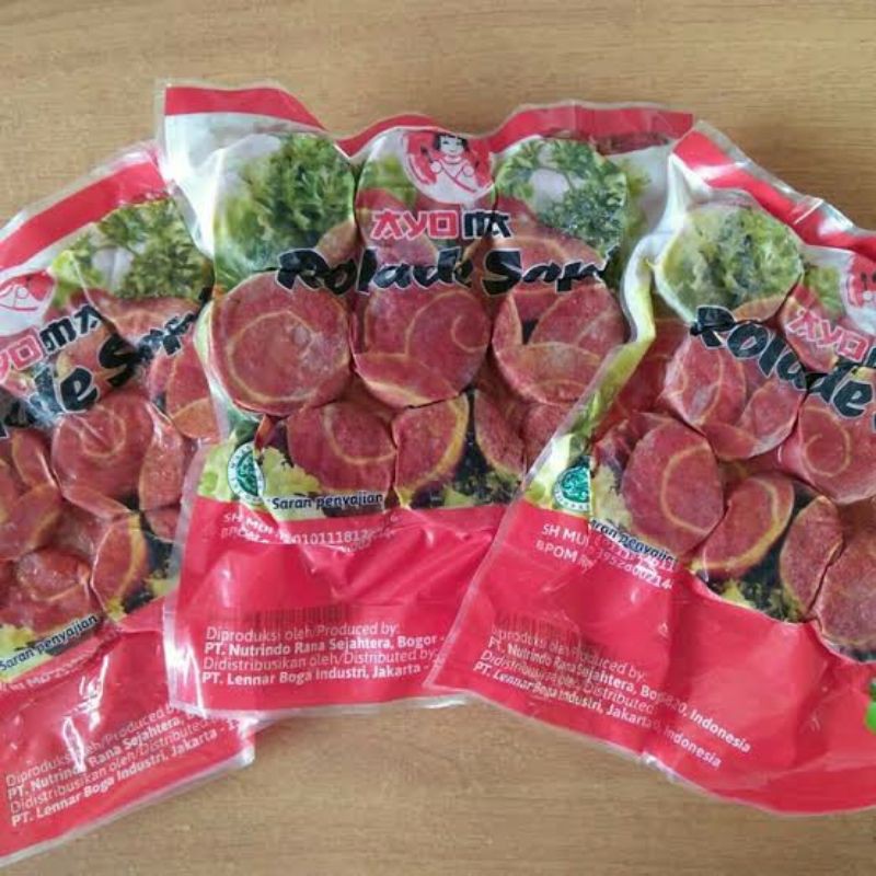 

ROLLADE SAPI 250G ISI 9 PCS