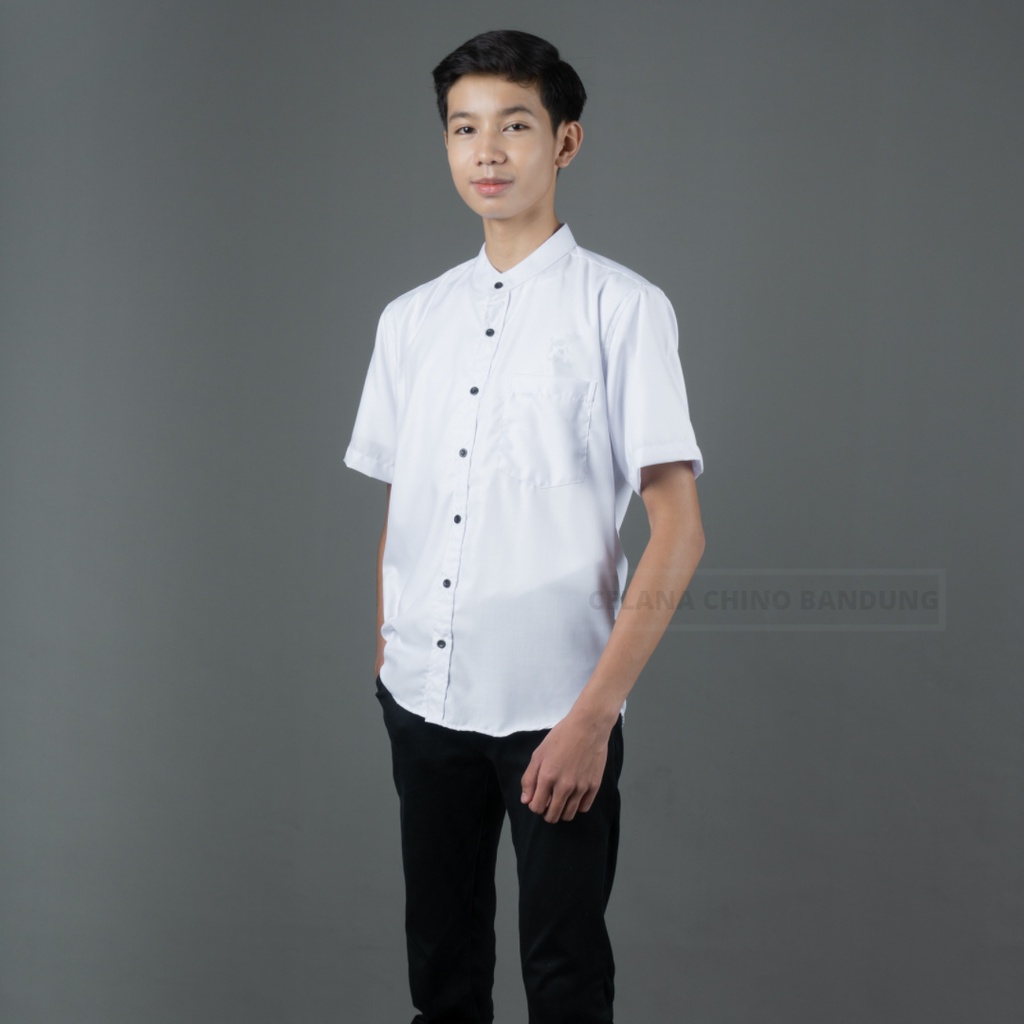 Kemeja Kemko Pria Lengan Pendek Baju kKoko Pria Gamis muslim Cowo Pakaian Cowok keren kemeja kasual 