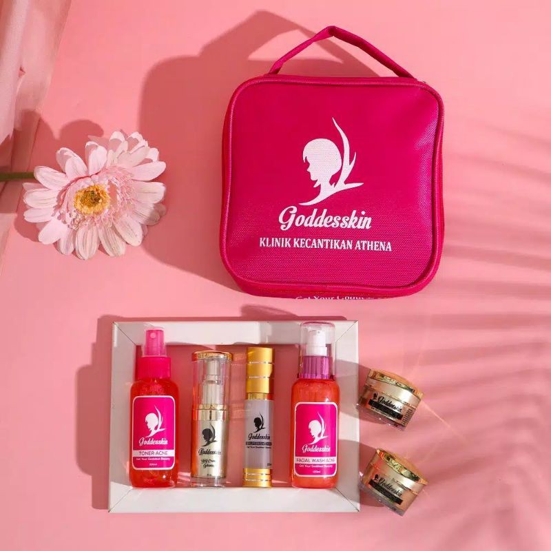 (PRELOVED SKINCARE) ACNE SERIES GODDESSKIN KLINIK KECANTIKAN ATHENA