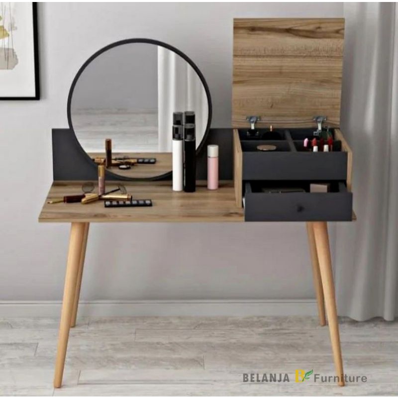 Meja rias jati stylish dan modern | Meja rias murah | meja rias jati