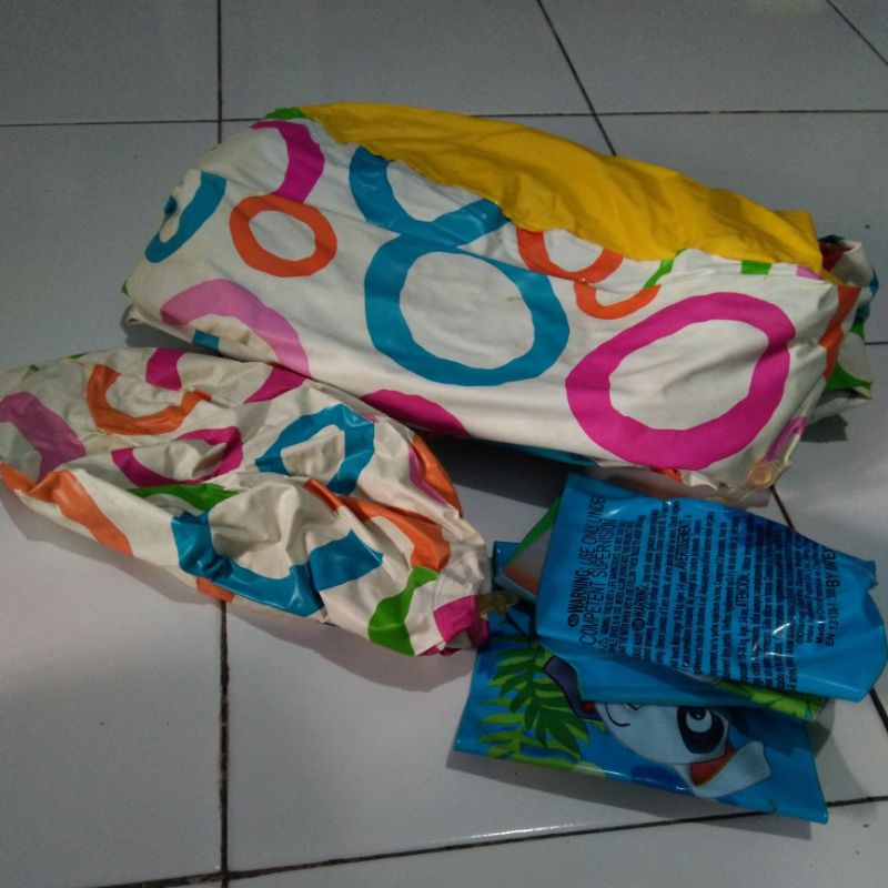 Kolam Renang Anak + Bola + Ban Lengan