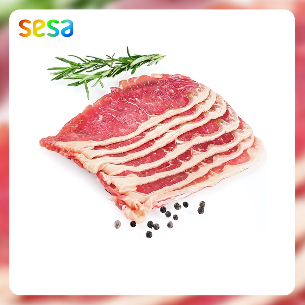 

GRASS FED Beef Shabu-Shabu Beku Halal 145 - 150gr - Daging Sapi Slice Frozen Food