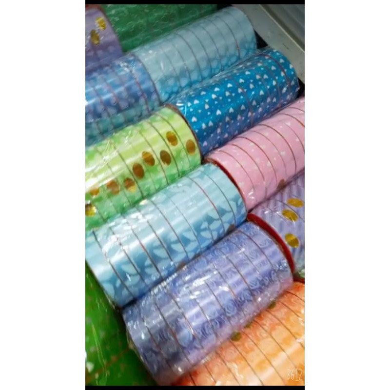 

Pita Jepang berbagai warna 1 gulung