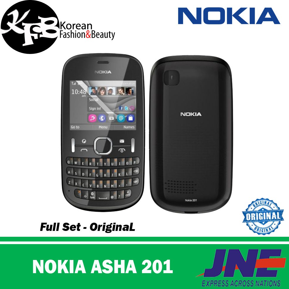 Hp jadul Nokia asha 201 original - garansi