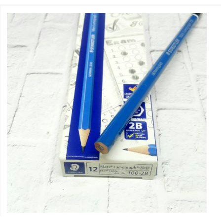 [SCHOOL] - Pensil Staedtler 2B Mars Lumograph 100 / Per PCS